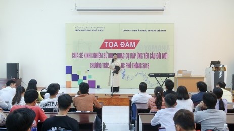 Tọa đàm “Chia sẻ kinh nghiệm sử dụng nhạc cụ đáp ứng yêu cầu đổi mới chương trình giáo dục phổ thông 2018”